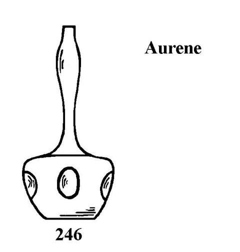 Carder Steuben Line Drawing - Vase - 246.0 